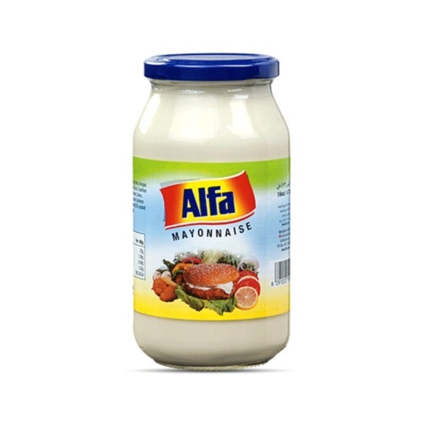 ALFA MAYONNAISE - 16 Oz JAR (473 ML)