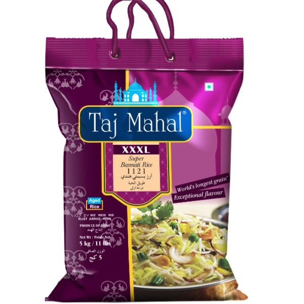 TAJ MAHAL BASMATI PREMIUM RICE- 5KG (1 Kg free)