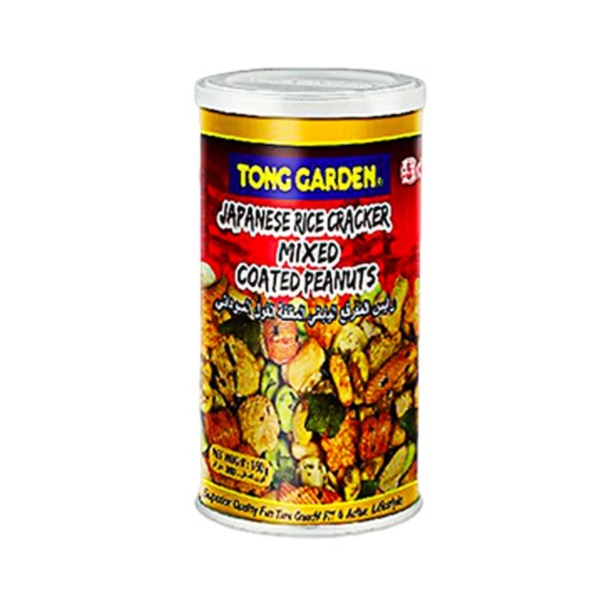 TONG GARDEN JAPANESE RICE CRACKER MIXED COATED PEANUTS ...