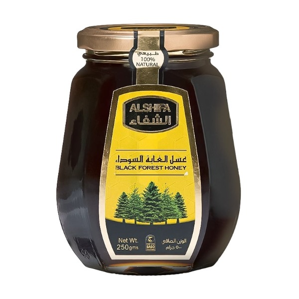AL SHIFA BLACK FOREST HONEY-250 GM