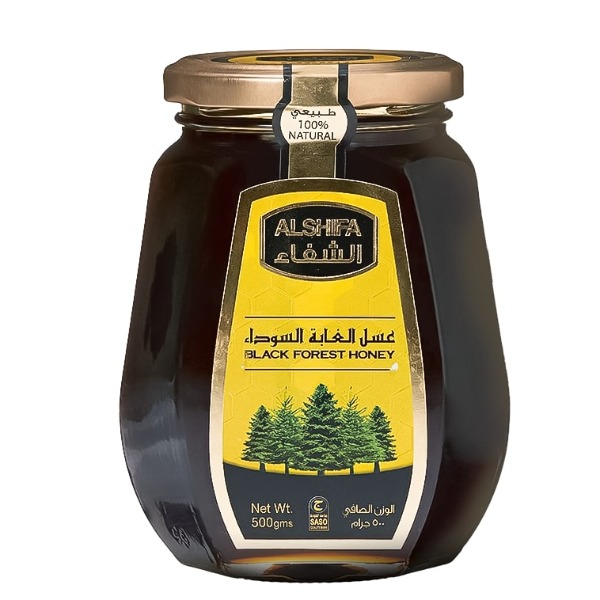 AL SHIFA BLACK FOREST HONEY-500 GM