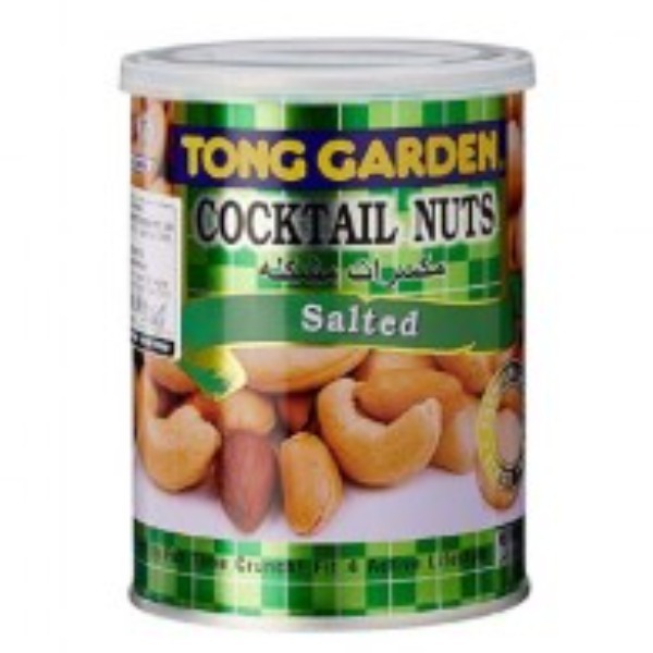 TONG GARDEN SALTED COCKTAIL NUTS - 150 Gm CAN
