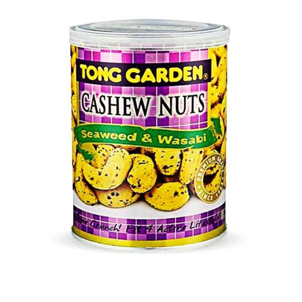 TONG GARDEN SEAWEED & WASABI, CASHEW NUTS - 150 Gm CAN