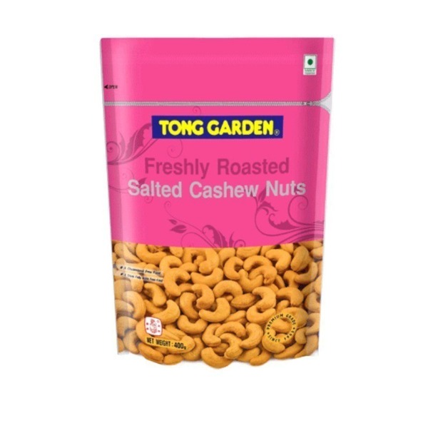 TONG GARDEN SALTED CASHEW NUTS -400 Gm POUCH